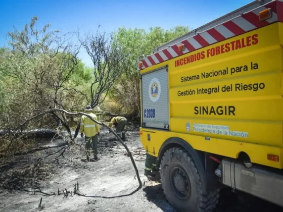 Finalizaron las acciones e intervenciones en la zona de incendio de Cafayate