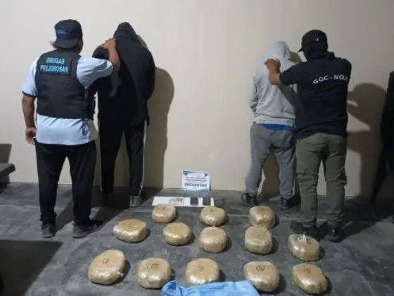 Droga en La Caldera: Secuestran 13 kilogramos de marihuana en Salta