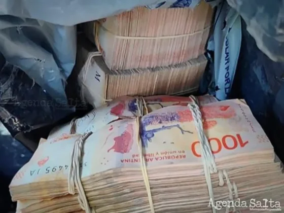 Secuestran casi 130 MILLONES de pesos en una ruta salteña