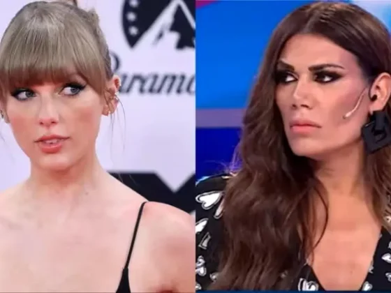 La furiosa reacción de Flor de la V por la llegada de Taylor Swift a la Argentina