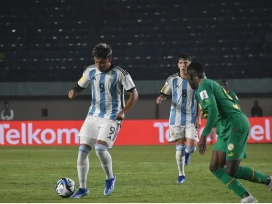 La Selección Argentina perdió 2 a 1 en su debut frente a Senegal por el Mundial Sub 17