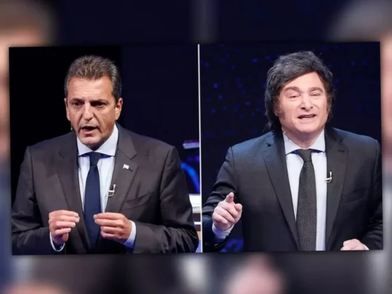 Terminó el sexto y último eje temático del debate entre Javier Milei y Sergio Massa