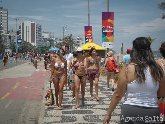 Ola de calor en Brasil: la sensación térmica superó los 58 grados en Río de Janeiro