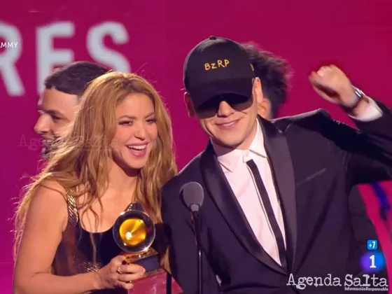 Bizarrap y Shakira en lo más alto de los premios Grammy