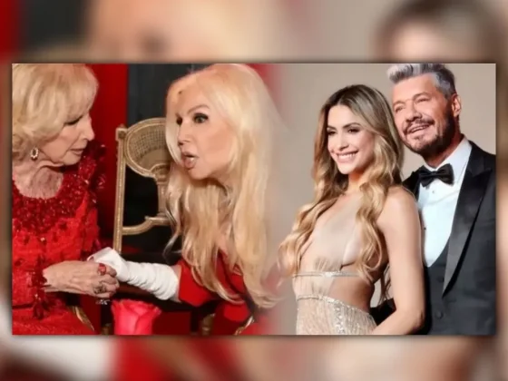 Marcelo Tinelli les presentó a Milett Figueroa a Mirtha Legrand y Susana Giménez