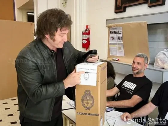 Javier Milei: “Estamos muy tranquilos, ahora que hablen las urnas”