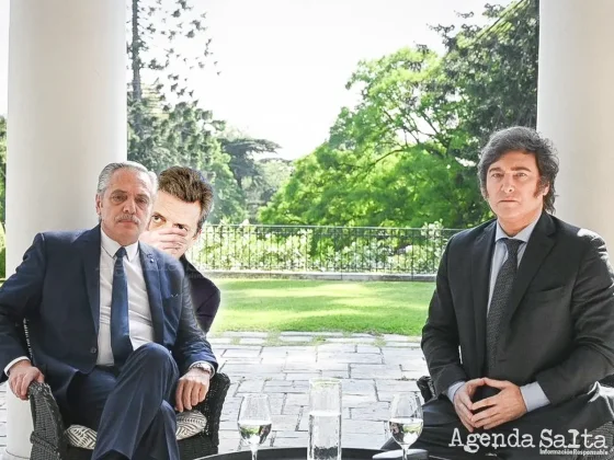 Javier Milei se reunió con Alberto Fernández en la Quinta de Olivos para arrancar la transición