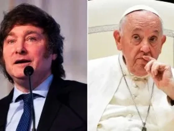 El papa Francisco llamó a Javier Milei para felicitarlo por el triunfo en el balotaje