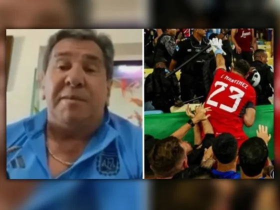 El cariñoso exabrupto del papá de Dibu Martínez tras la defensa de su hijo a los hinchas argentinos