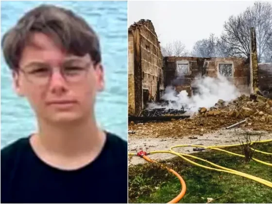 Un chico de 15 asesinó a sus padres a tiros y después incendió la casa para ocultar las pruebas
