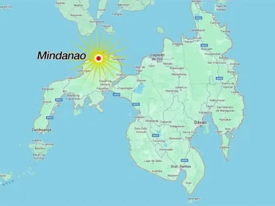 Las autoridades filipinas activaron la alerta de tsunami en parte de Mindanao, en el sur de Filipinas