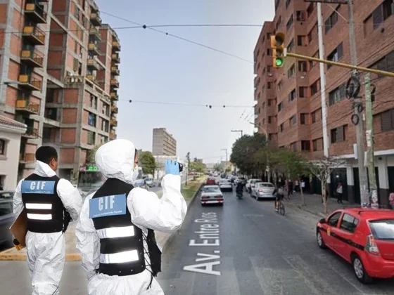 Nene murió tras caer al vacío desde un edificio sobre Av. Entre Ríos