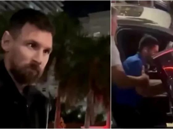 El tenso momento que vivió Lionel Messi con Antonela Roccuzzo en un restaurante por culpa de un fanático