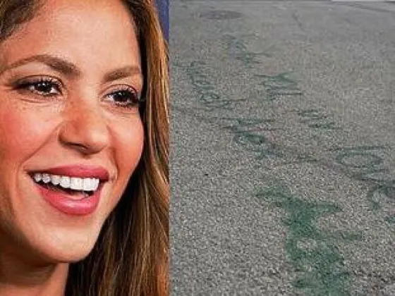 “Casate conmigo”: Shakira recibió pintadas en la puerta de su casa y aseguran que tiene un acosador