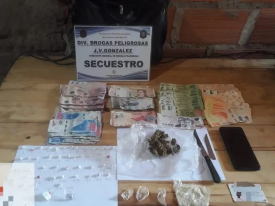 SALTA NARCO: salteño fue detenido por vender marihuana y cocaína