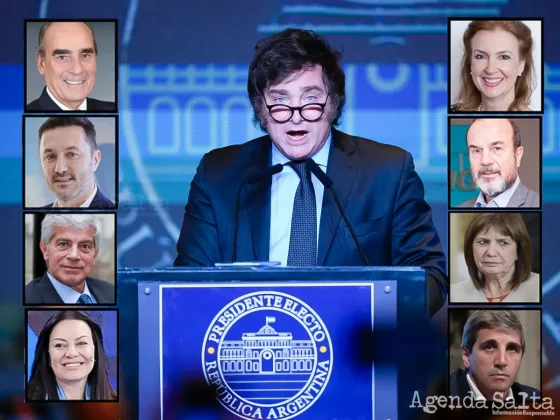 Uno por uno, quienes son los ministros del Gabinete de La Libertad Avanza