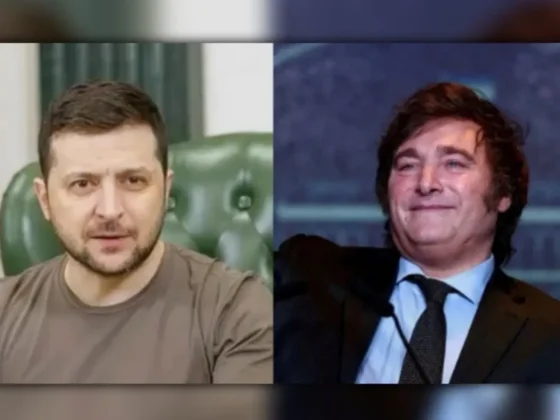El presidente de Ucrania, Volodimir Zelensky, vendrá a la asunción de Javier Milei