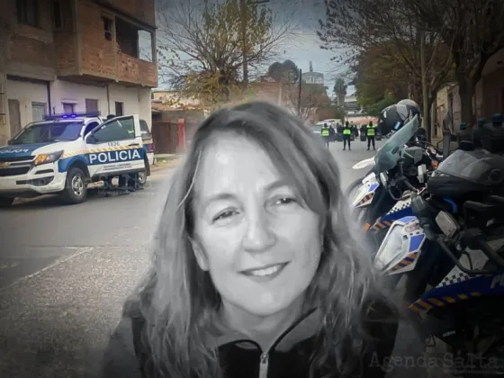 Con un impresionante despliegue policial se realiza la reconstrucción del crimen de Sandra Palomo