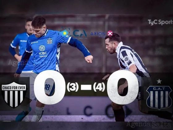 Chaco For Ever 0 (3)-(4) 0 Talleres (C) | Copa Argentina 2022 | 16avos. de final