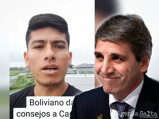 Es boliviano, vive en Argentina y le pide a Luis Caputo: “Sácale los planes sociales a los extranjeros, se supone que vienen a trabajar”