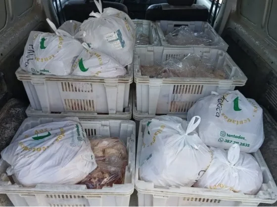Infraccionan a salteños por transportar 240 kilos de carne no aptas para el consumo