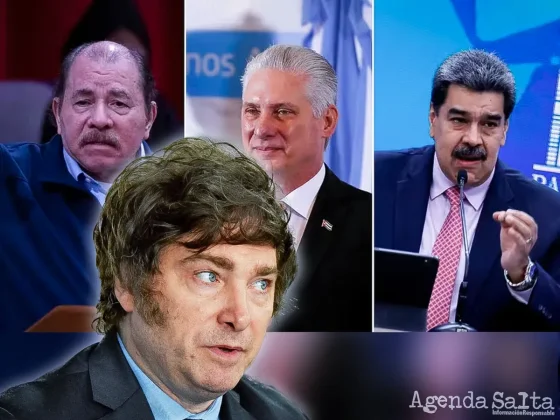 Milei no designará embajadores ante las dictaduras de Cuba, Nicaragua y Venezuela