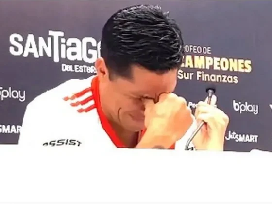 Enzo Pérez se despidió de River: "Termina una gran etapa de amor"