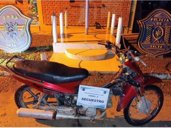 La policía recuperó dos motos que registraban pedido de secuestro