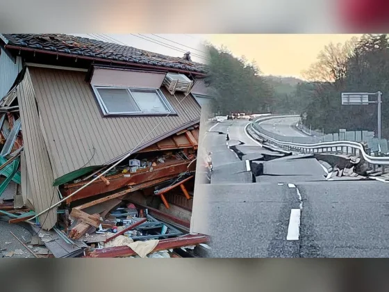 Terremoto en Japón: un sismo de magnitud 7,6 sacudió la costa, hay cuatro muertos y gente atrapada entre los escombros
