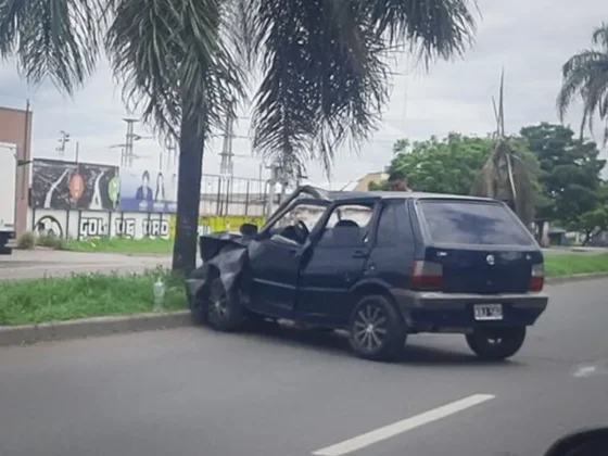 El 2024 arrancó con un brutal siniestro sobre avenida Paraguay