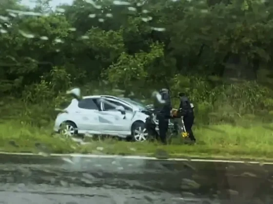 Ruta 34: un muerto tras el choque frontal de dos autos