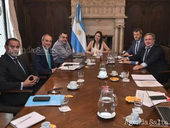 Funcionarios del ministerio de Capital Humano