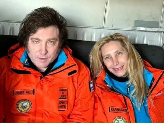 Javier Milei visitó la Antártida para iniciar un proyecto ambiental