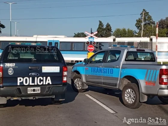 una de las hipótesis que se manejan es que la mujer hizo caso omiso a la advertencia y fue alcanzada por el tren interurbano que la atropelló y mató en forma instantánea.