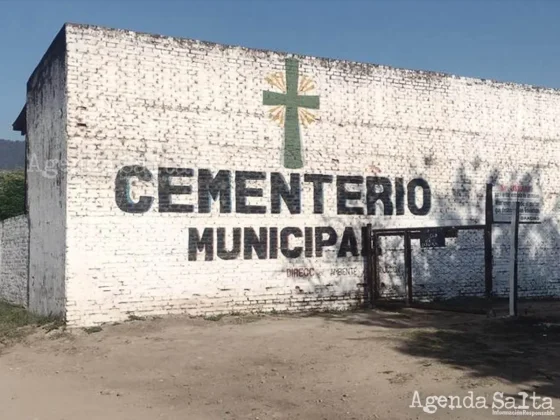 El Cementerio Municipal de Aguaray
