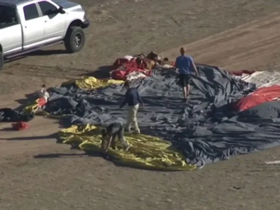 El accidente de un globo aerostático en el desierto de Arizona deja 4 muertos y 1 herido de gravedad