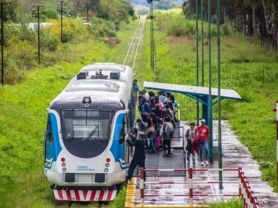 Quedó suspendido el servicio del tren a Campo Quijano