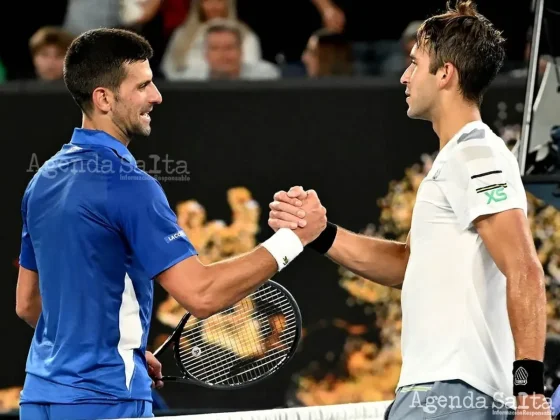 El sacó su mejor tenis y no pude contrarrestar lo que hizo. Pero sí, fue otro partido en el tercer set”, aseguró la joven promesa argentina.