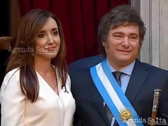 El presidente Javier Milei y la vicepresidenta Victoria Villarruel