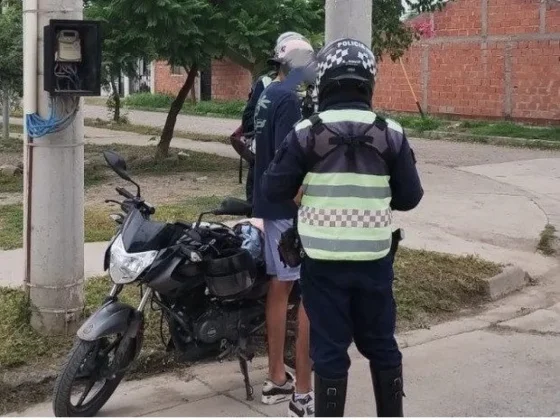 La Policía Vial demoró a un jovencito salteño que transportaba sustancias prohibidas