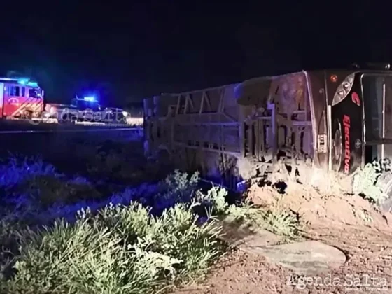 El ómnibus viajaba desde Mina Clavero a la terminal de Retiro, en Buenos Aires