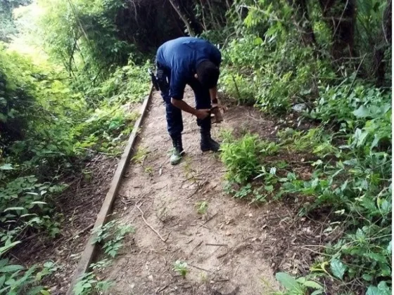 La Policía recuperó rieles de ferrocarril en Aguaray