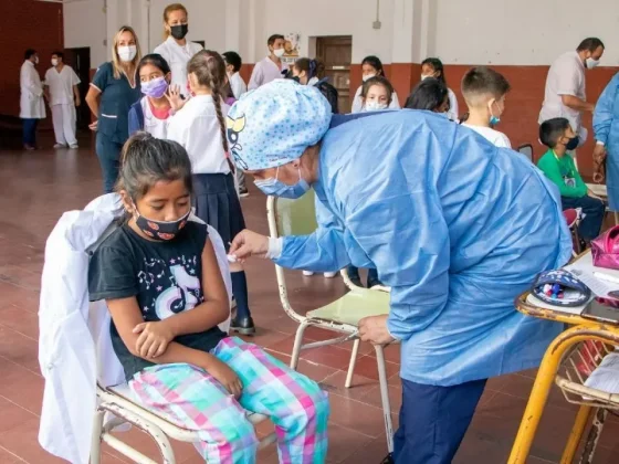 Salud Pública recuerda las vacunas que los niños deben tener al ingreso escolar