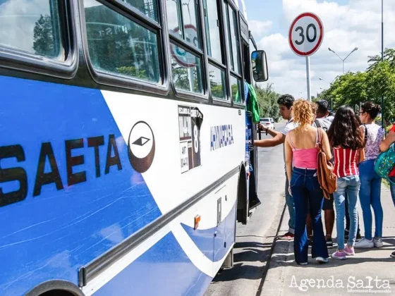 ¡ATENTOS! Hoy los colectivos circularan hasta las 19 en Salta