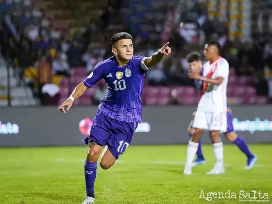 Argentina Sub 23 derrotó a Perú y se trepa a la cima de su grupo