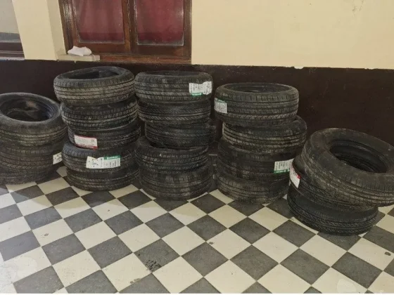 La Policía secuestró un cargamento de neumáticos que eran transportados de forma ilegal
