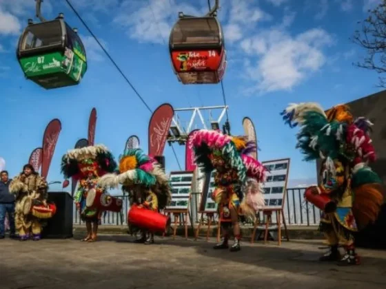 IMPERDIBLE: "Carnaval Salteño en lo más alto" en el Teleférico San Bernardo