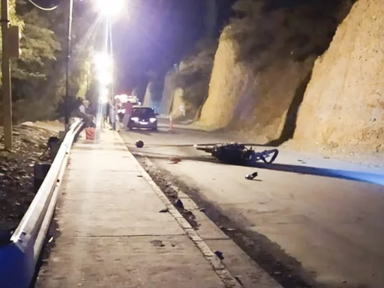 Motociclista perdió la vida en Cachi