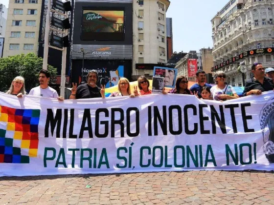 La Tupac Amaru se movilizó en apoyo a Milagro Sala, quien sigue internada en Jujuy