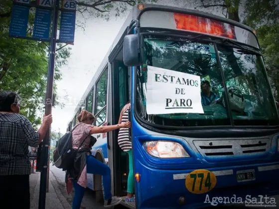 URGENTE: este jueves habrá paro de colectivos en Salta